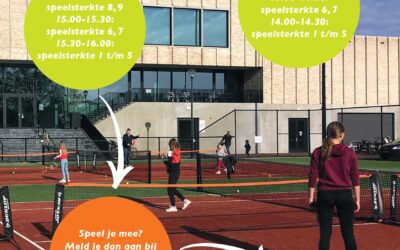 Gratis tennisclinics op 15 maart