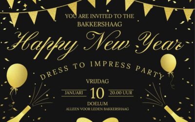 ‘Happy New Year, Dress to Impress’ feest